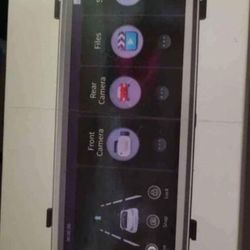 Car Mirror With Front And Back Up Camera 