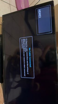 Samsung TV with Remote