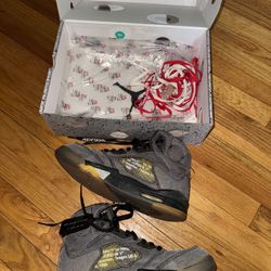 Jordan Off White 5 Muslin 