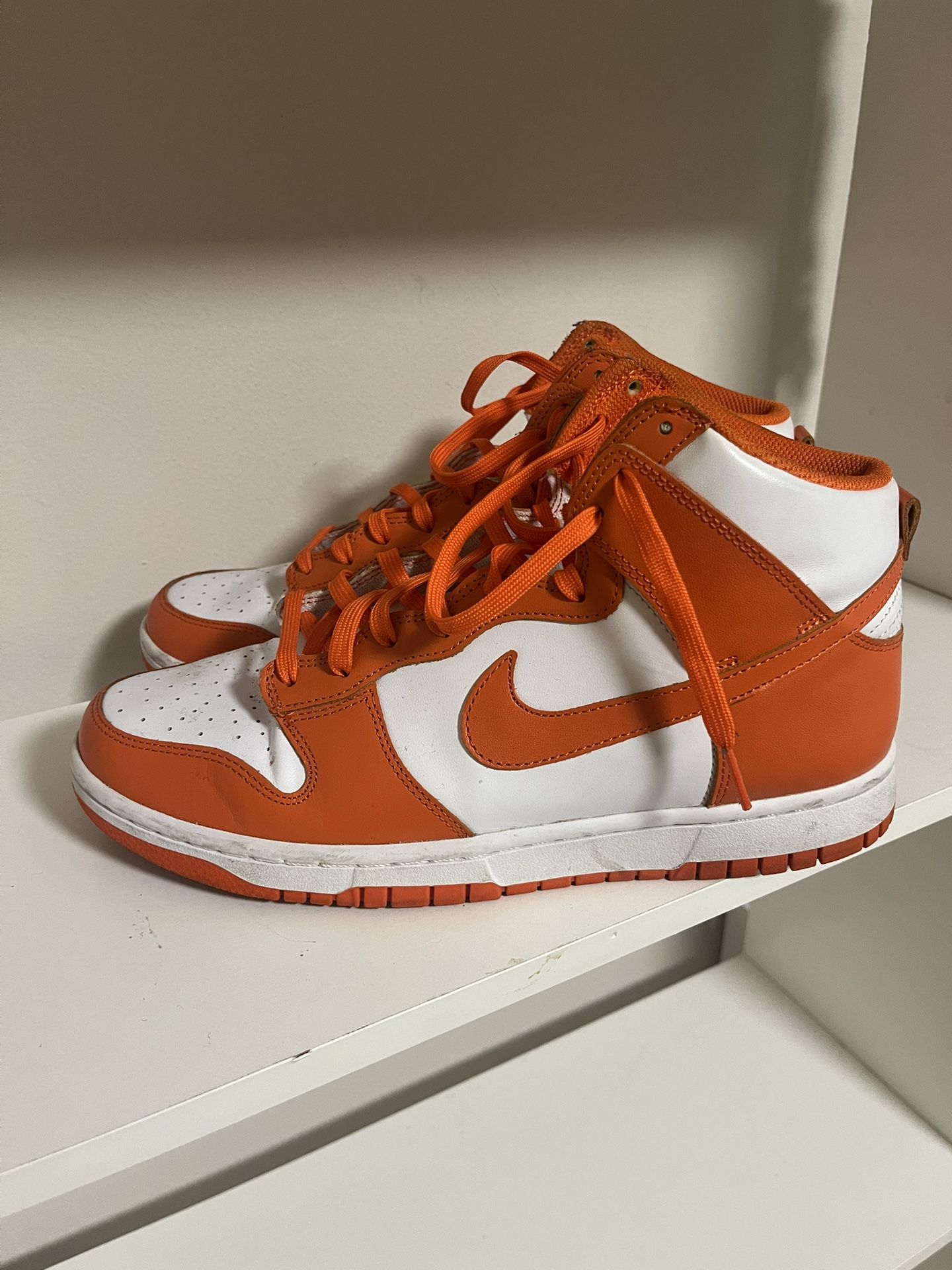Orange Nike Dunks