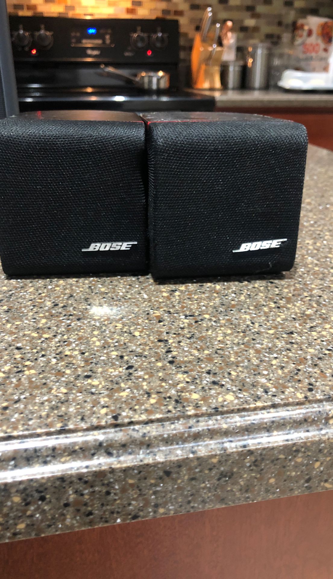 Set of Bose speakers