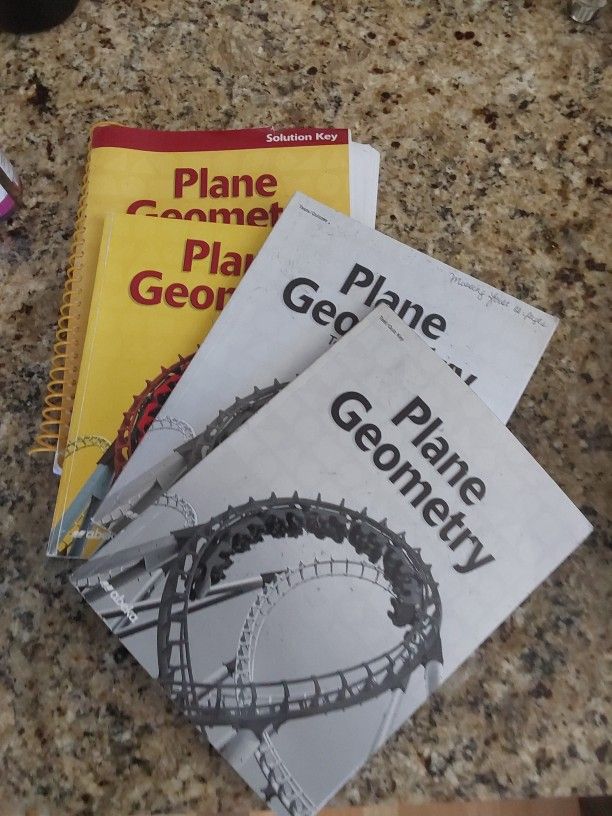 Abeka Plane Geometry,  Full Set,  Current Edition
