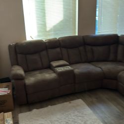 Brown Couches 