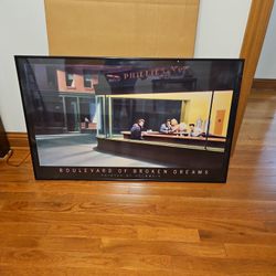 Boulevard of Broken Dreams framed poster