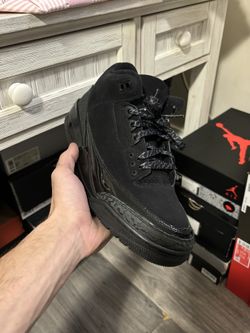 Jordan 3 Black Cat Size 10