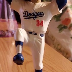Valenzuela Dodgers  9 inch Statue.  As is. Make a offer