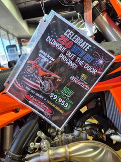 2025 KTM 450 SX-F – $9,953 OUT THE DOOR! 🔥