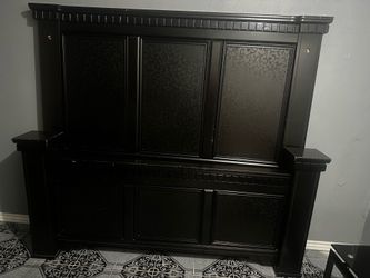 King size bed frame