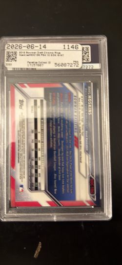 Rhys Hoskins 1st Bowman Chrime