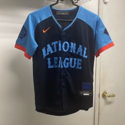 Youth Elly  De La Cruz  Allstar stitched jersey message for size availability 