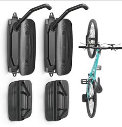 (2) monTEK Swivel Heavy-Duty Bike Wall Mounts