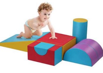 New in box foam blocks 5 set