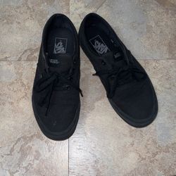 Black Vans 
