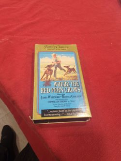 where the red fern  grows vhs