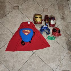 Super Hero Dress Up (Masks And Accessories)