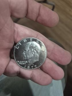 1977 S EISENHOWER IKE $1 DOLLAR CLAD PROOF COIN FROM US MINT PROOF