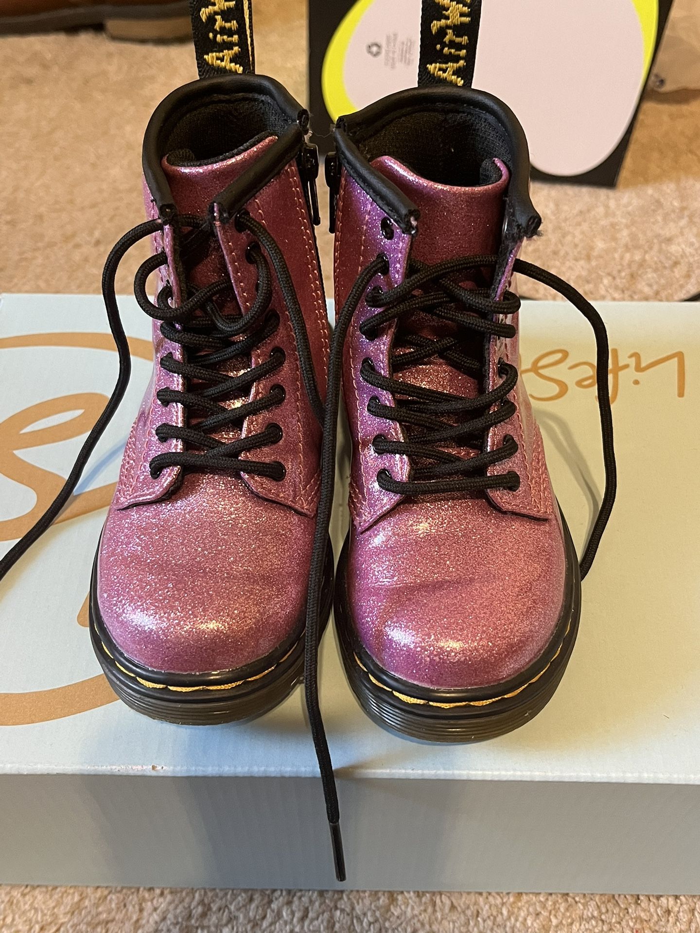 Dr. Martens Size 8 Toddler Pink Boots