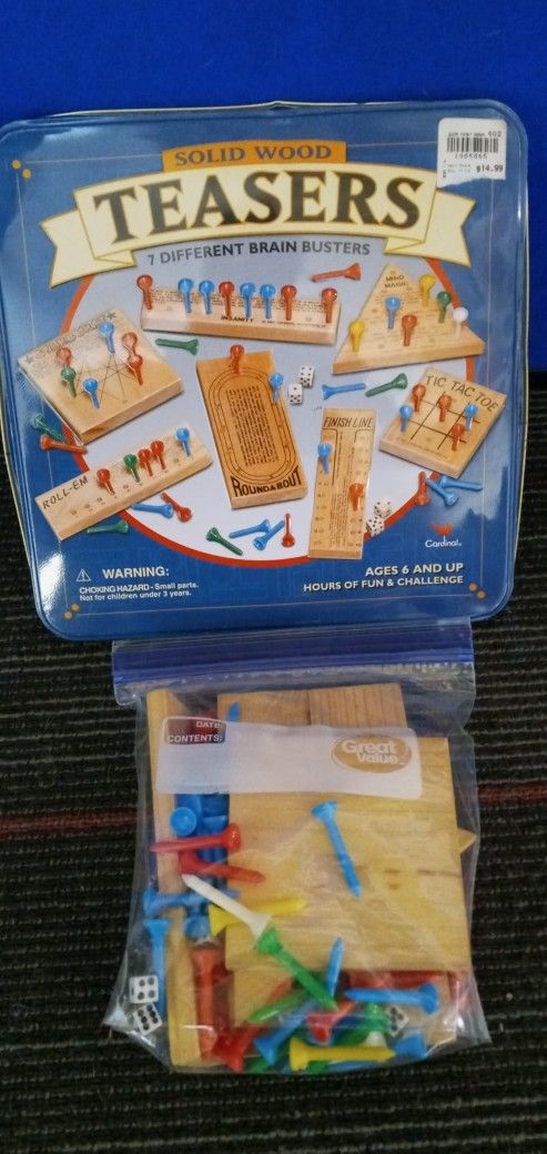 Teaser Game Set Wood Set