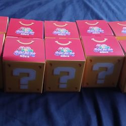 McDonald's The super mario Galaxy movie toys