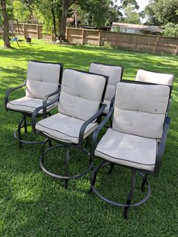 Patio chairs