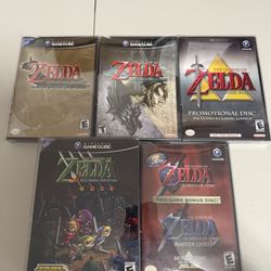 Zelda Gamecube Lot