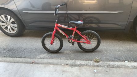 Kids Red BMX Style Bicycle