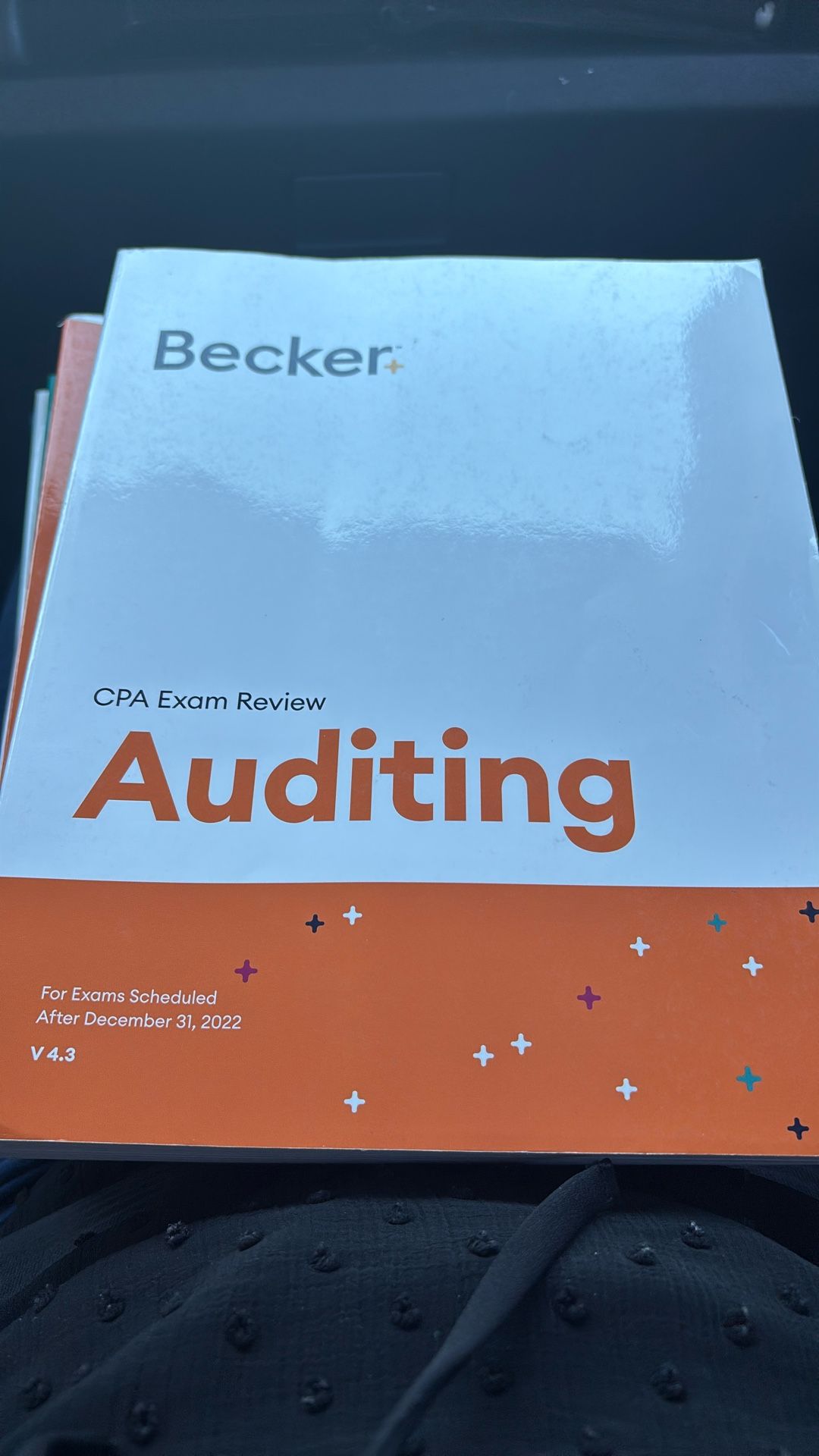 Used Becker CPA Exam Prep Books 