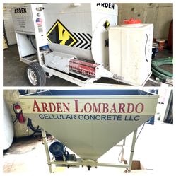 Cellular Foam Concrete Machine , Maquina De Concreto 