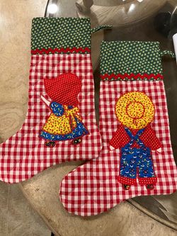 Vintage Christmas Stockings