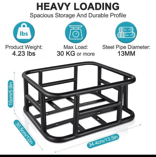 Rear Bike Basket