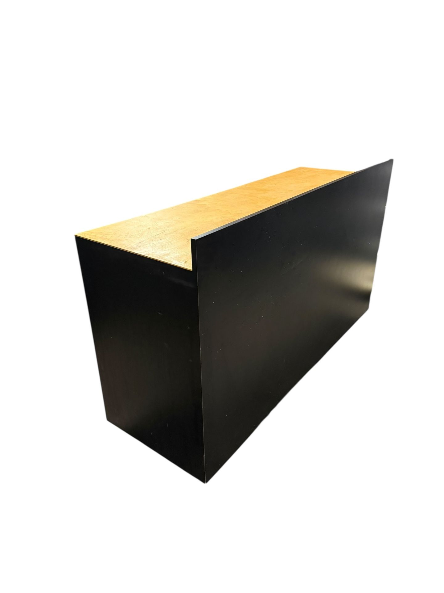 Podcast Photoboot Booth Desk Reception Rolling Table