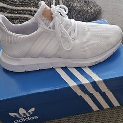 Womens Adidas White Swift Run  $30