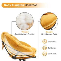 Height Raising Saucer Chair New Papasan Swivel Chair HQ405