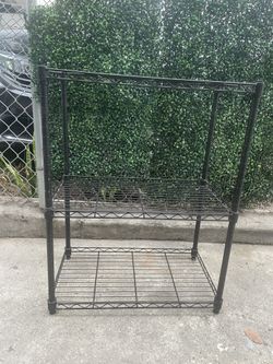 Black shelf