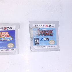 NINTENDO 3DS Games: Cooking Mama 4 Kitchen Magic & Adventure Time