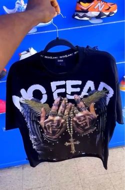 No fear cotton shirt size (s)