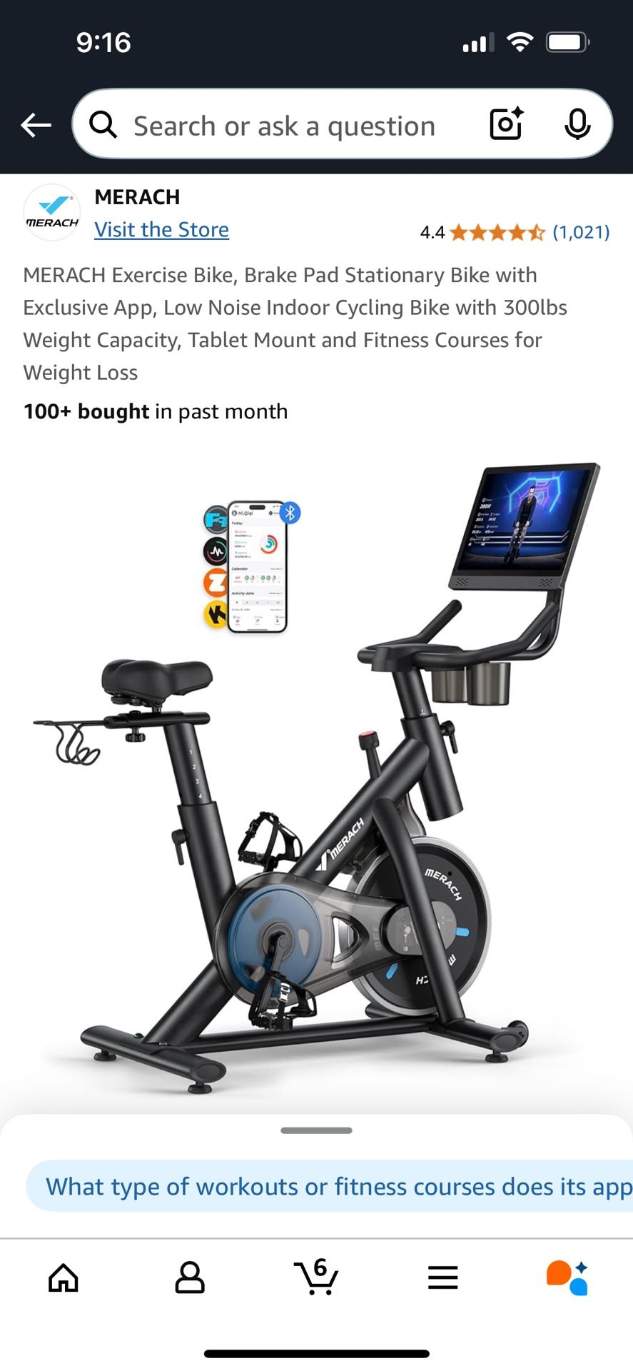 Exercise Bike New