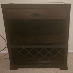 Howard Miller Wine & Bar Cabinet.    16 Depth, 36 Length, 32 Width