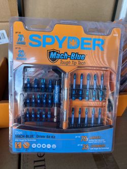 Drill driver bits spyder brand new