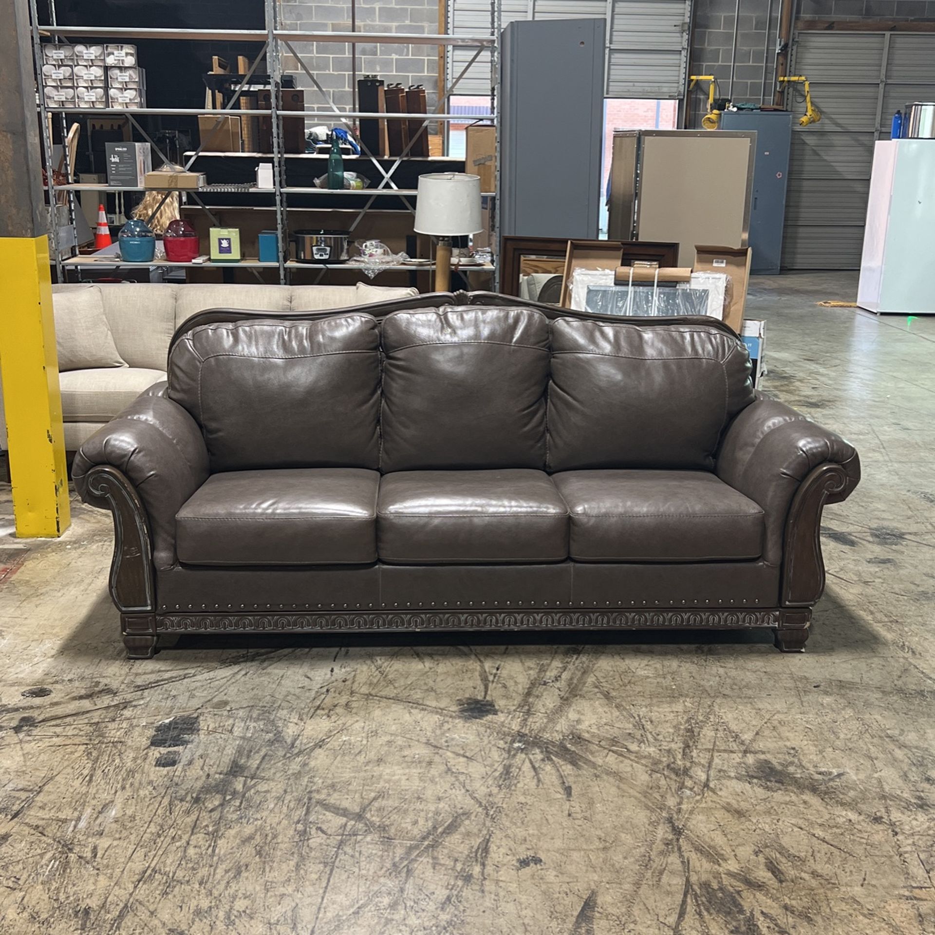Leather Sofa