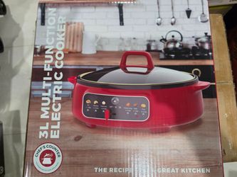 Chef's Counter 3L Multi-Function Electric Cooker