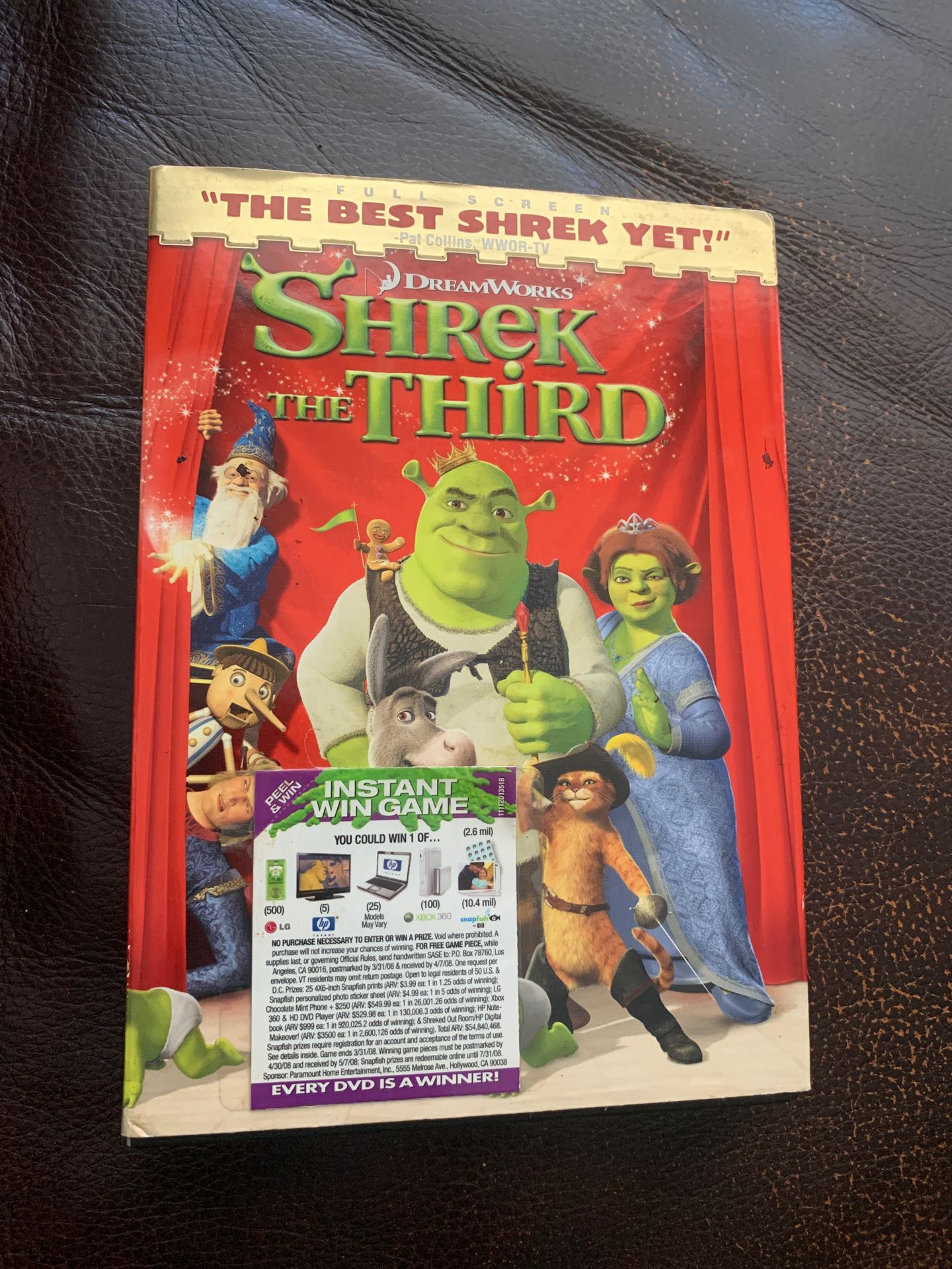 Shrek The Third DVD