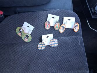 Betty Boop Novelty Earrings Set of 4