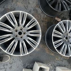 Range Rover Wheels  22 Inch Oem Rim Set