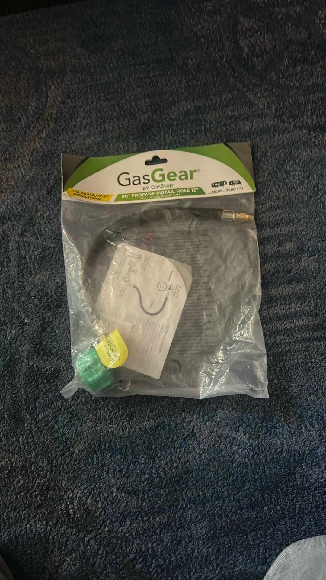 12 Inch Propane Tank Pigtail Hose Connector – E12INPT