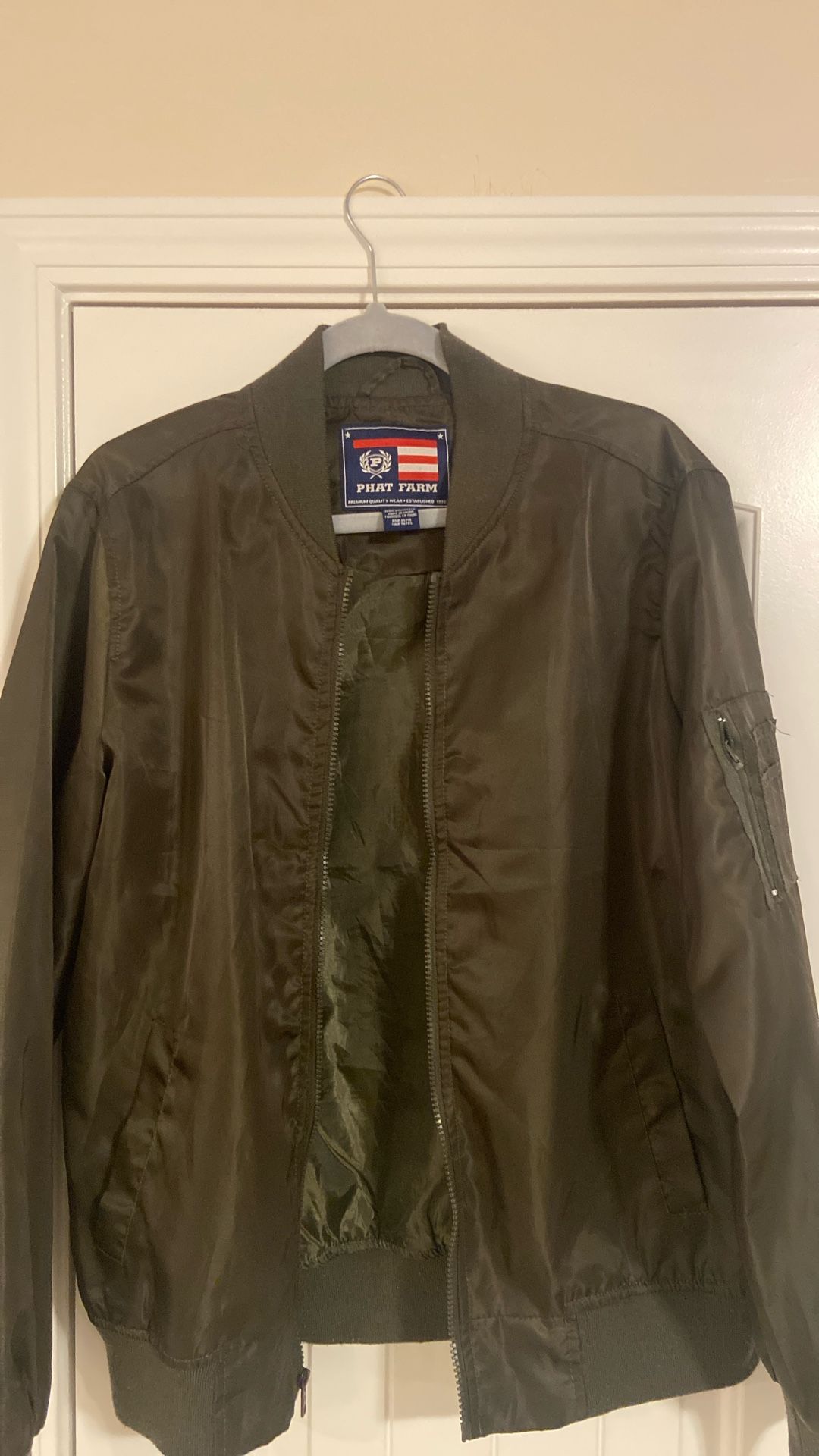 VINTAGE PHAT FARM BOMBER JACKET