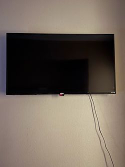 onn 43” Class 4K UHD Roku Smart Television plus TV Mount included