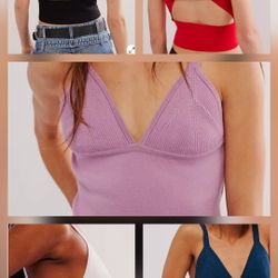 New Free People Sweater Cami Size XL $20 Each 