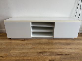 White IKEA TV Stand
