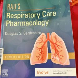 Rau’s Respiratory Care Pharmacology 